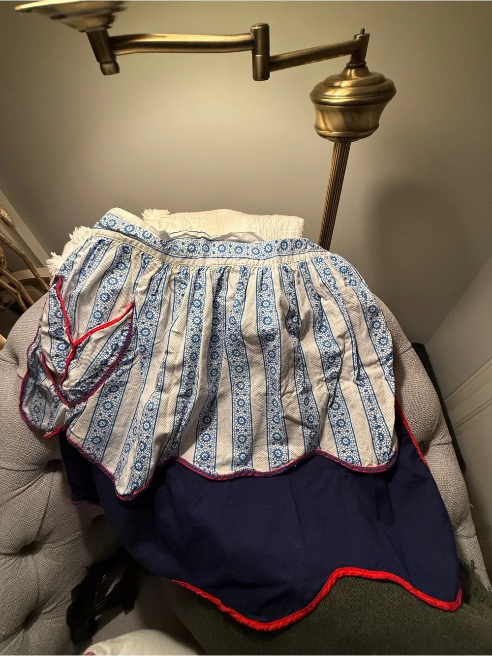Vintage Half Apron vintage handmade